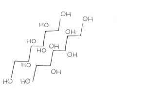 Chemical Structure of Sorbitlol and Manitol