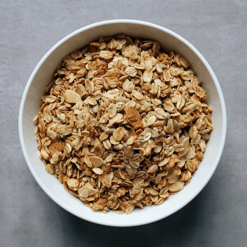 Low FODMAP Crunchy Granola in bowl
