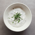 Low FODMAP Chip Dip in small bowl