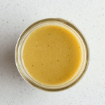 Low FODMAP Vinaigrette in jar