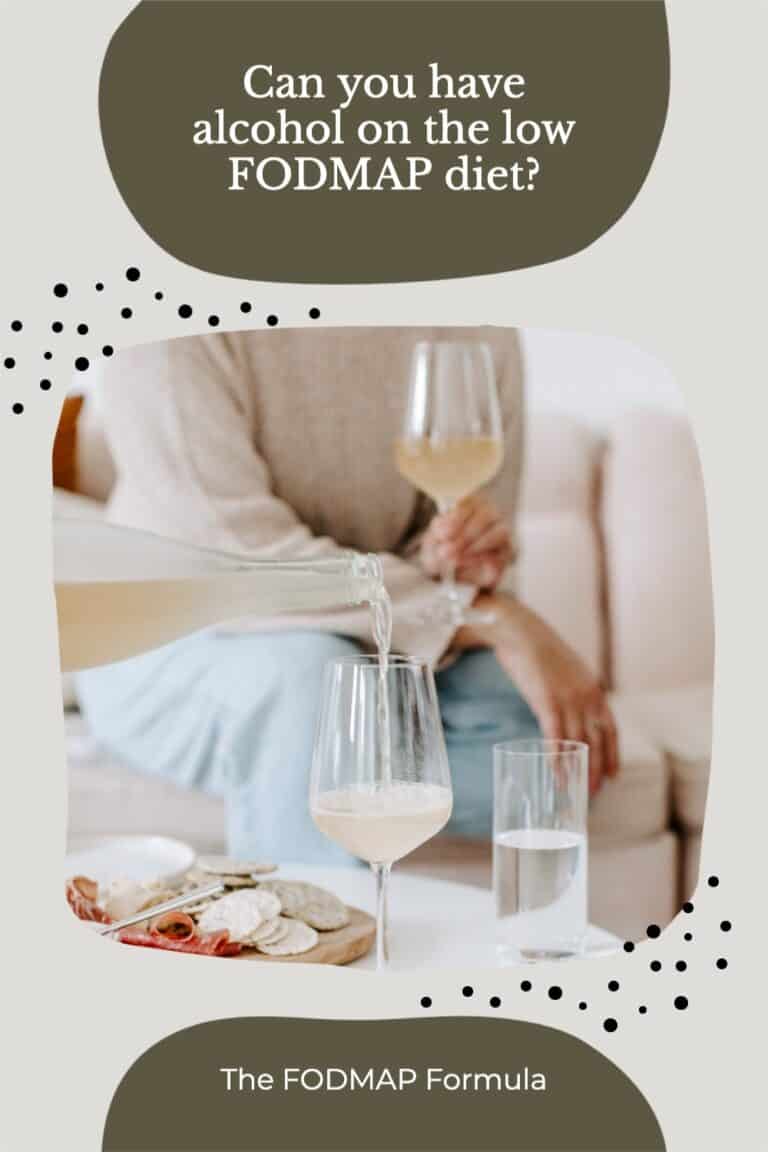 Can you have alcohol on the low FODMAP diet? The FODMAP Formula