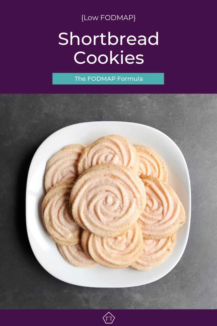 Low FODMAP Shortbread Cookies - Pinterest 3