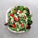 Low FODMAP Avocado and Asiago Salad - Feature Image