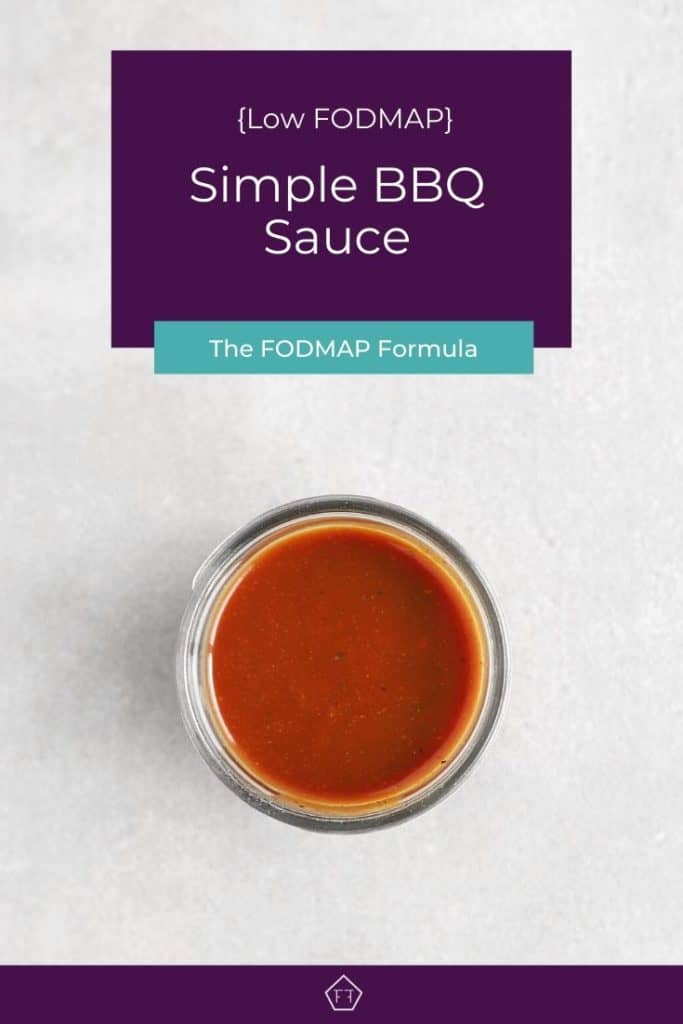 Low FODMAP BBQ Sauce The FODMAP Formula