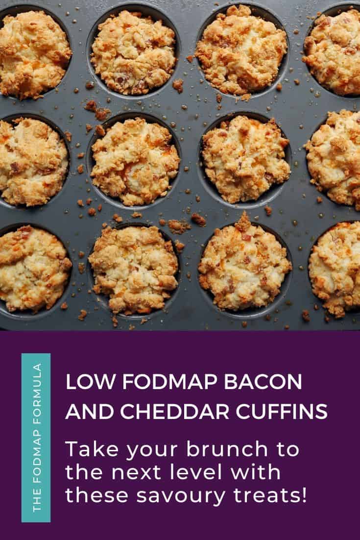 Low FODMAP Bacon and Cheddar Scuffins The FODMAP Formula