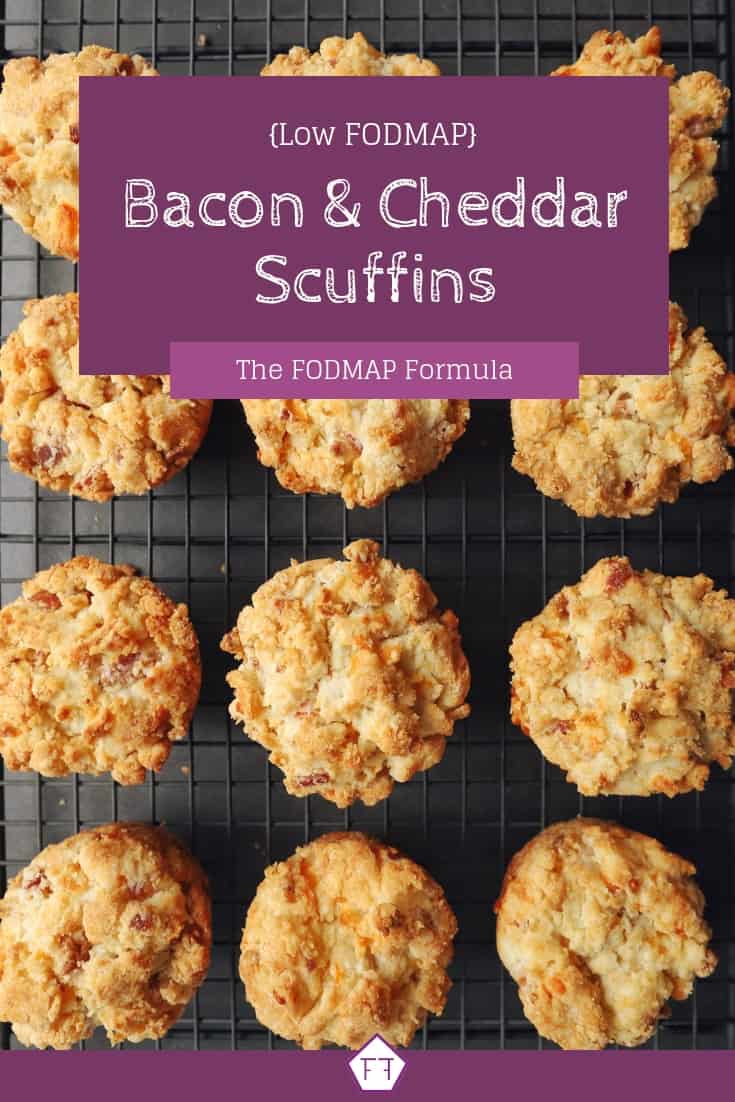 Low FODMAP Bacon and Cheddar Scuffins - Pinterest (1)