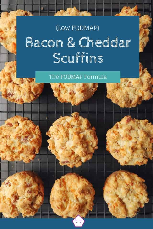 Low FODMAP Bacon and Cheddar Scuffins The FODMAP Formula