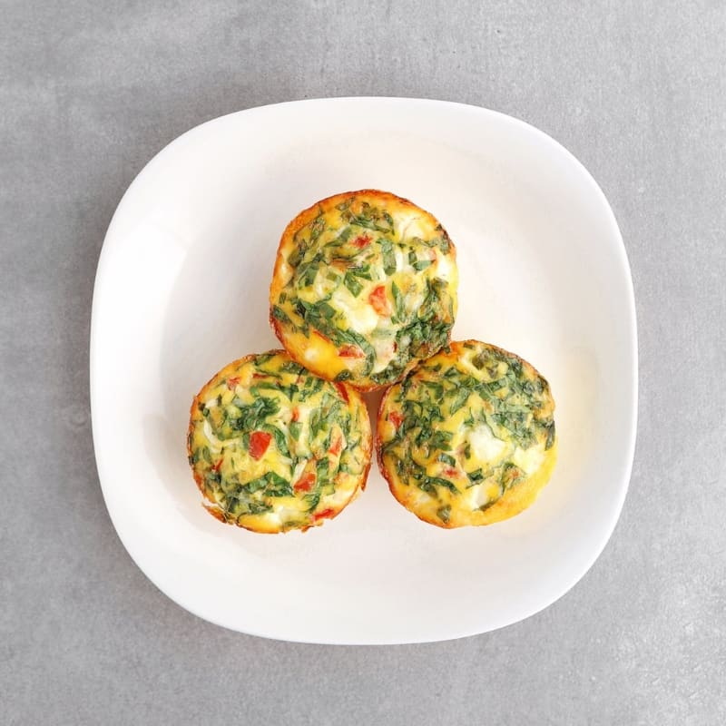 Low FODMAP Baked Egg Cups - 800 x 800