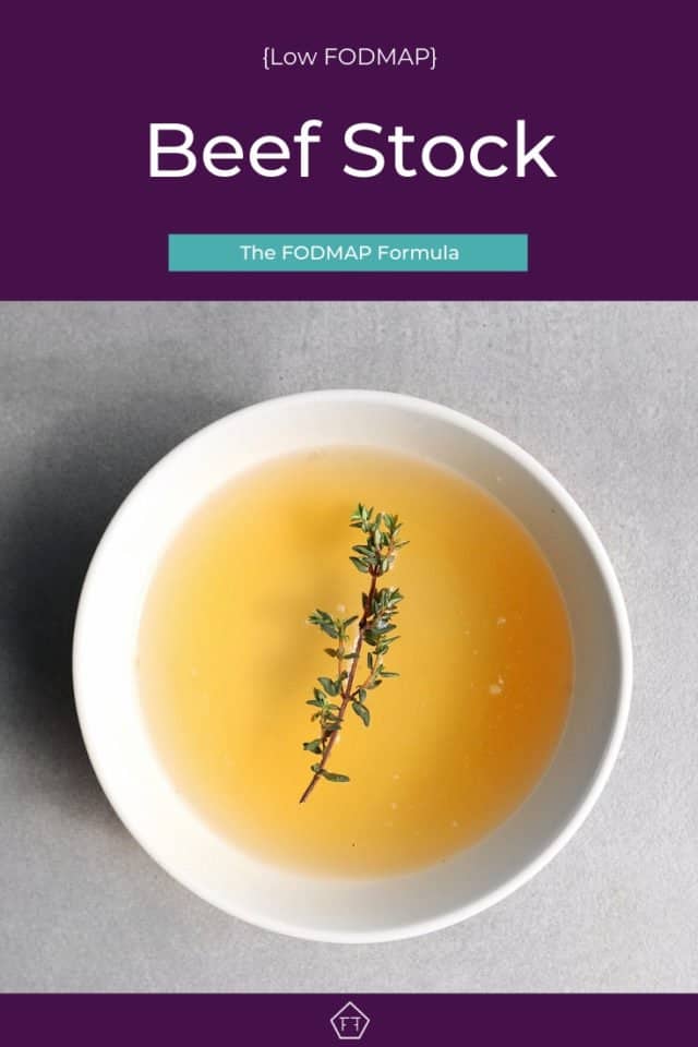 Low FODMAP Beef Stock The FODMAP Formula