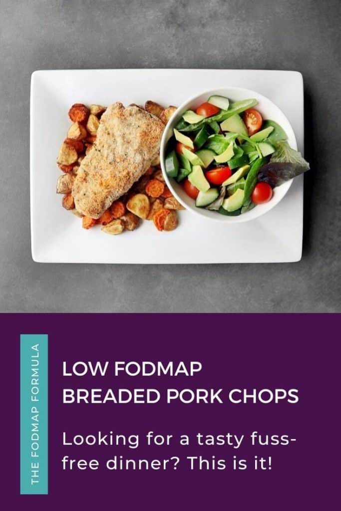 Low FODMAP Breaded Pork Chops - The FODMAP Formula