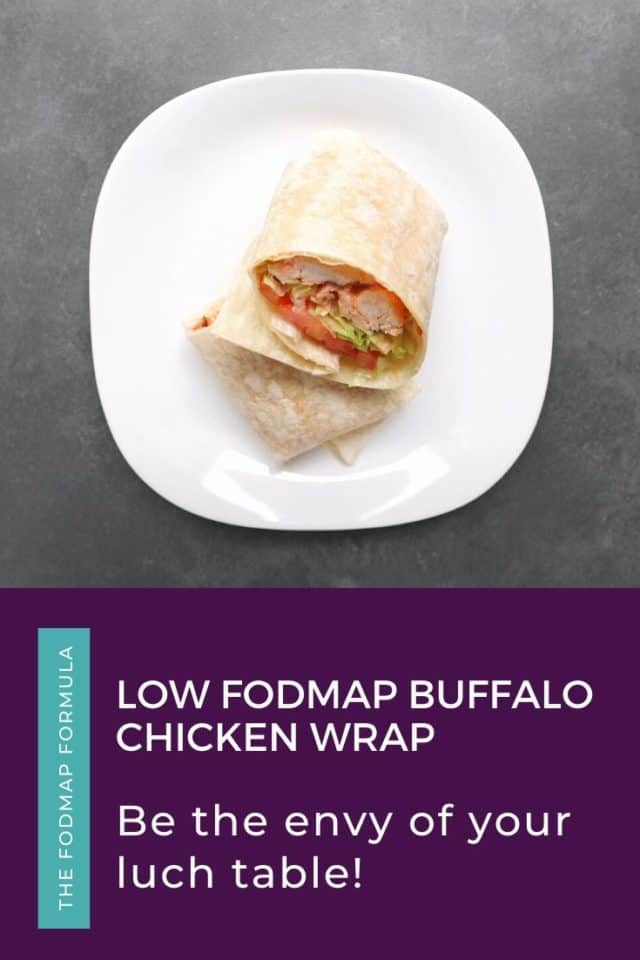 Low FODMAP Buffalo Chicken Wrap The FODMAP Formula