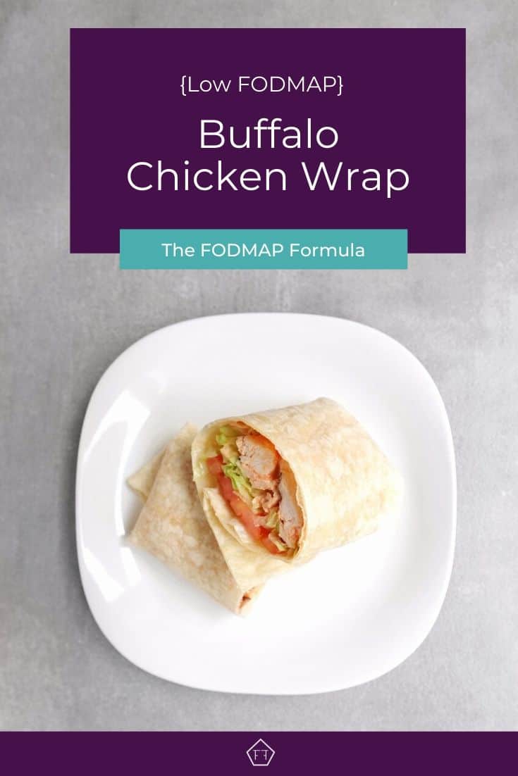 give arrangere Jeg accepterer det Low FODMAP Buffalo Chicken Wrap - The FODMAP Formula