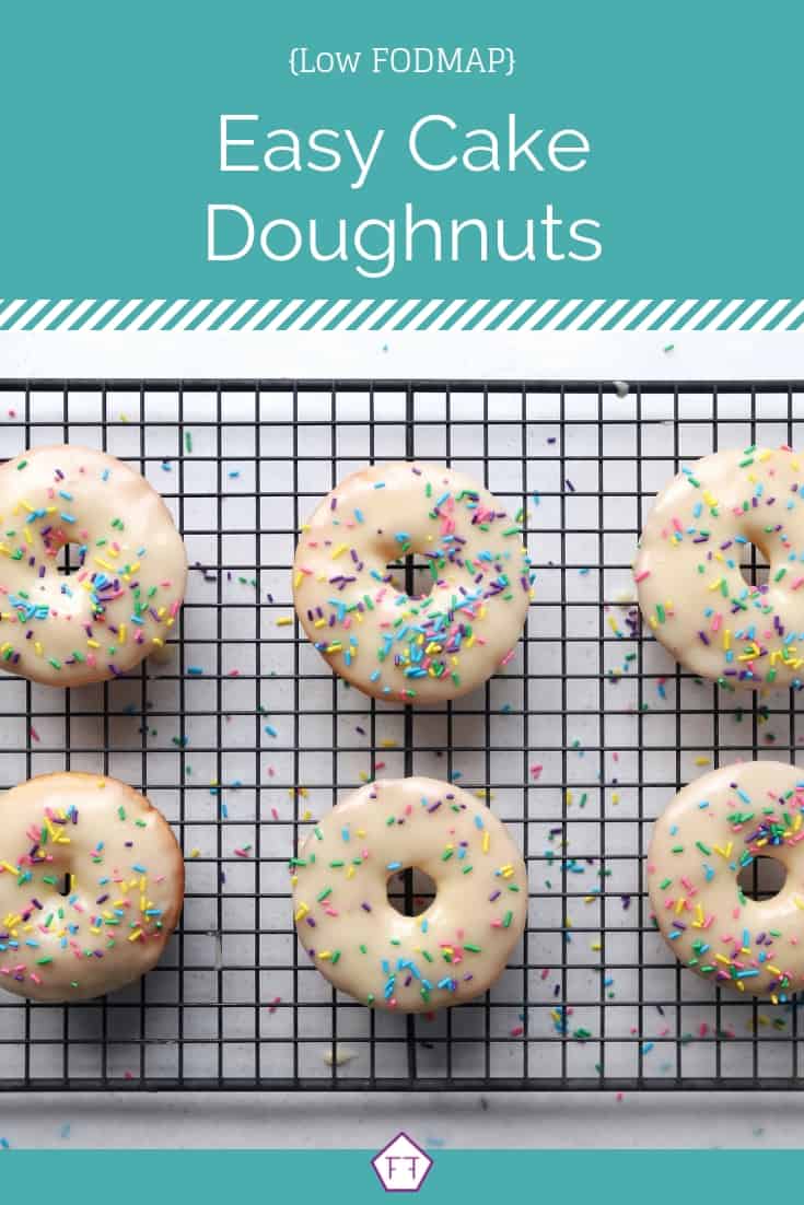 Low FODMAP Cake Doughnuts - Pinterest 2
