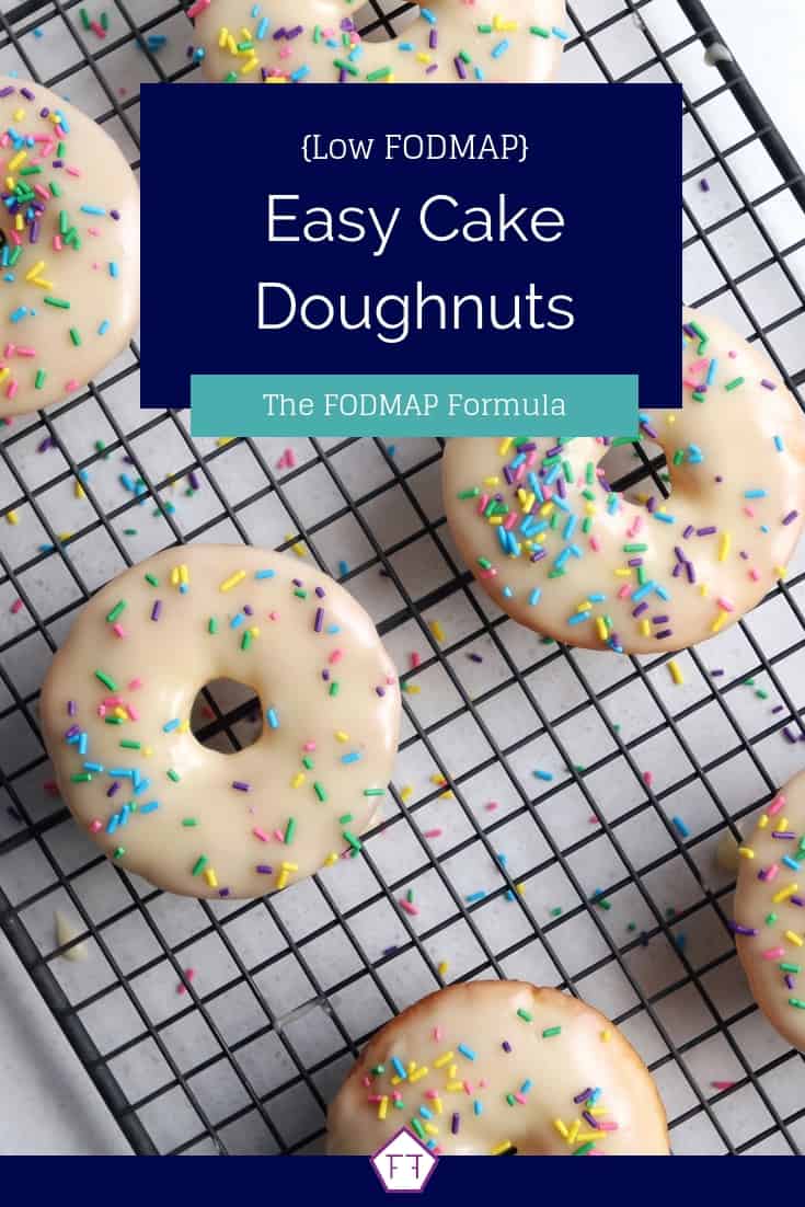 Low FODMAP Cake Doughnuts - Pinterest 3