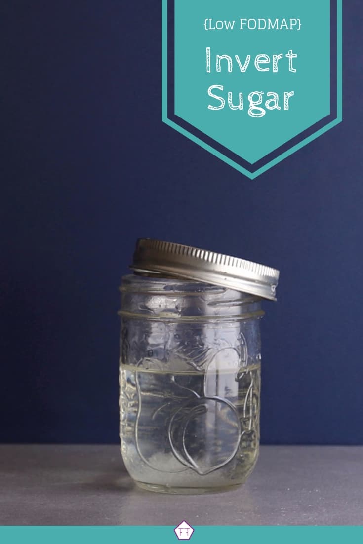 Low FODMAP Cane Sugar Syrup in Jar