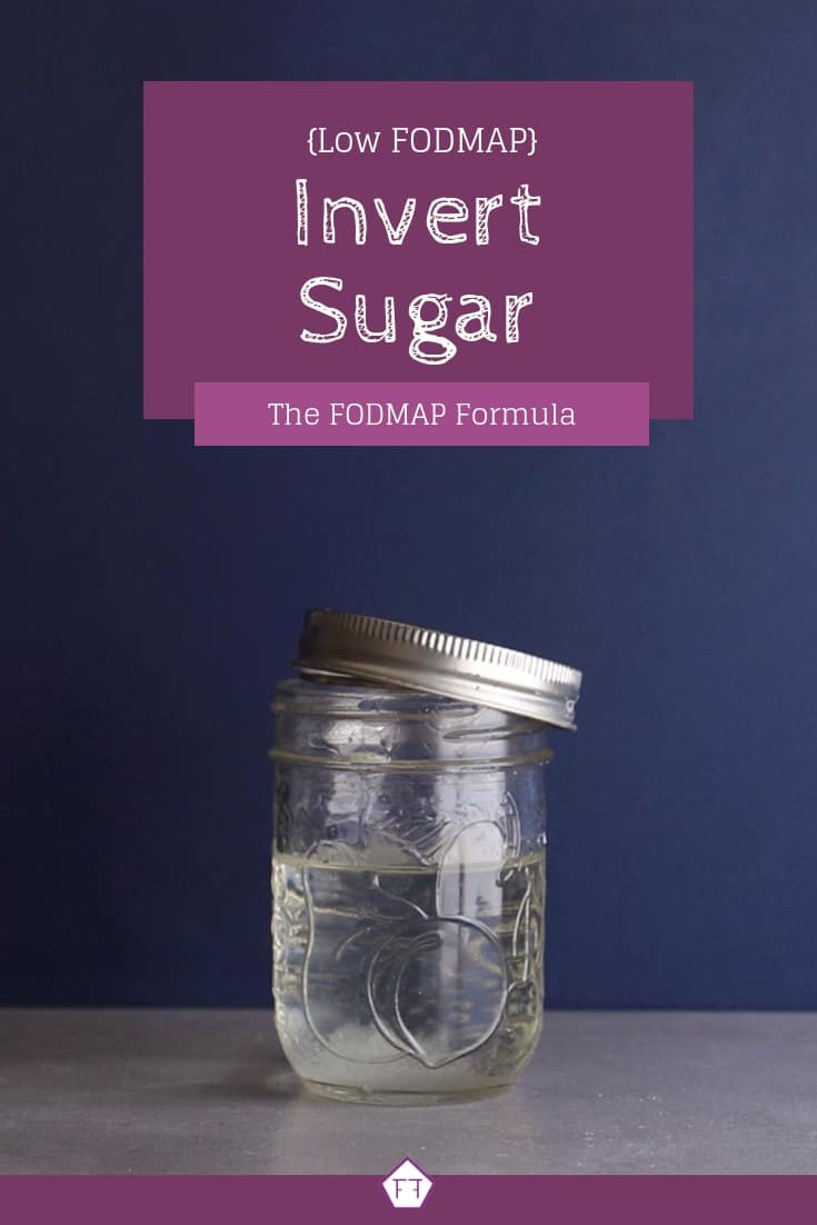 Low FODMAP Cane Sugar Syrup in Jar