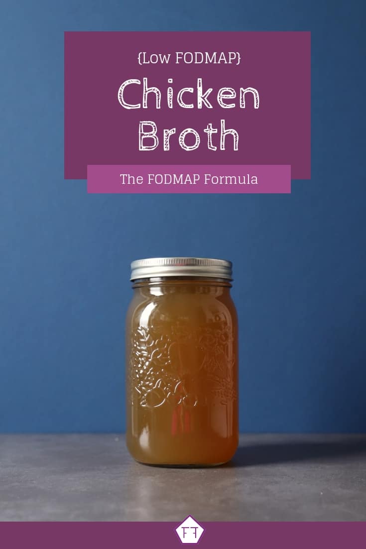 Low FODMAP Chicken Broth - Pinterest (1)