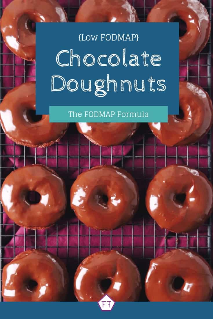 Low FODMAP Chocolate Doughnuts