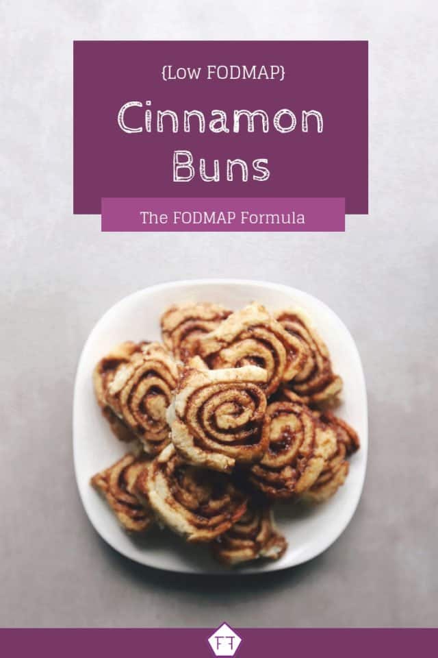 Low FODMAP Cinnamon Buns The FODMAP Formula
