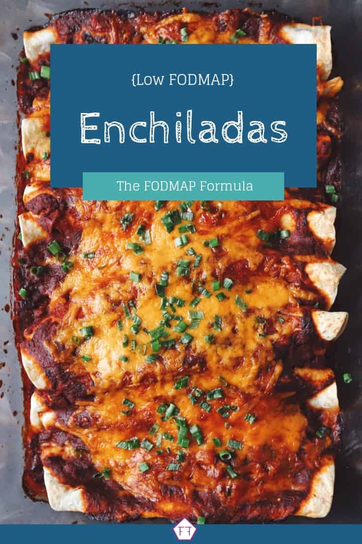 Low FODMAP enchiladas