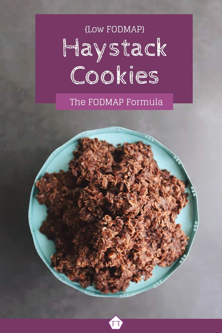 Low FODMAP Haystack Cookies