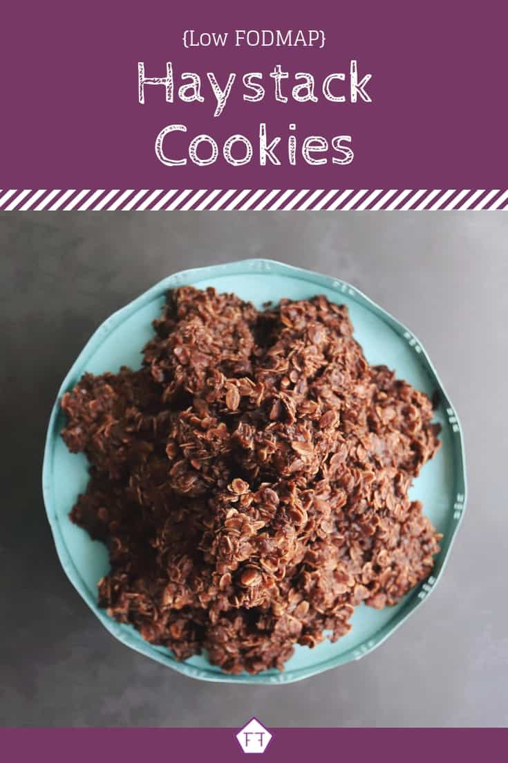 Low FODMAP Haystack Cookies