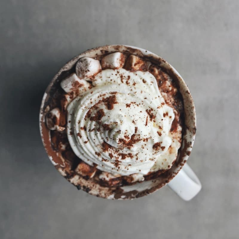 Low FODMAP Hot Chocolate - 800 x 800