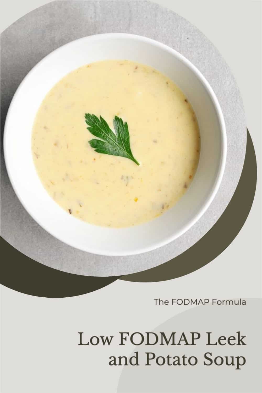 Low FODMAP Leek and Potato Soup The FODMAP Formula