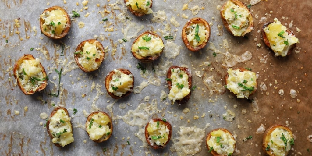 Low FODMAP lemon-caper potato bites