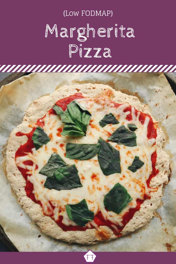 Low FODMAP Margherita Pizza - Pinterest 2