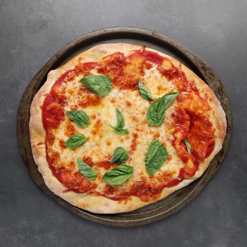 Low FODMAP Margherita Pizza - 800 x 800