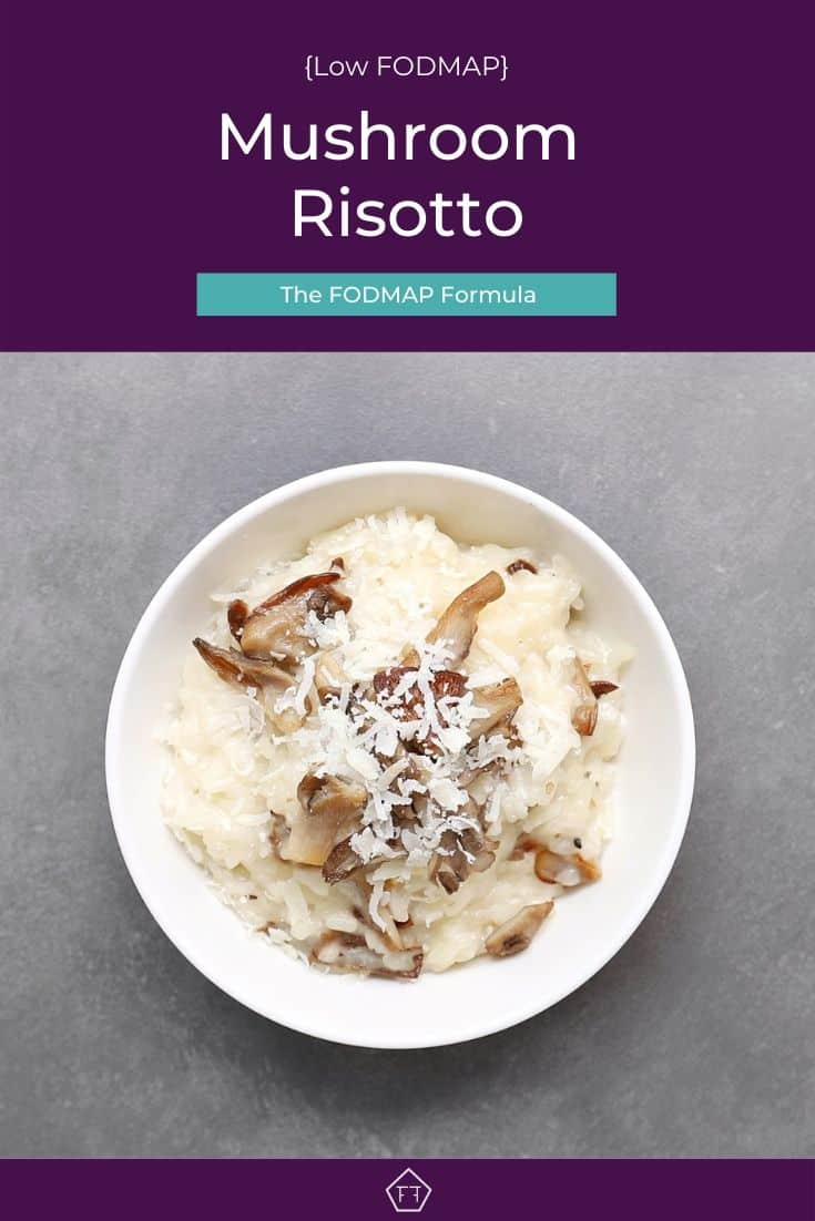 Low Fodmap Mushroom Risotto The FODMAP Formula