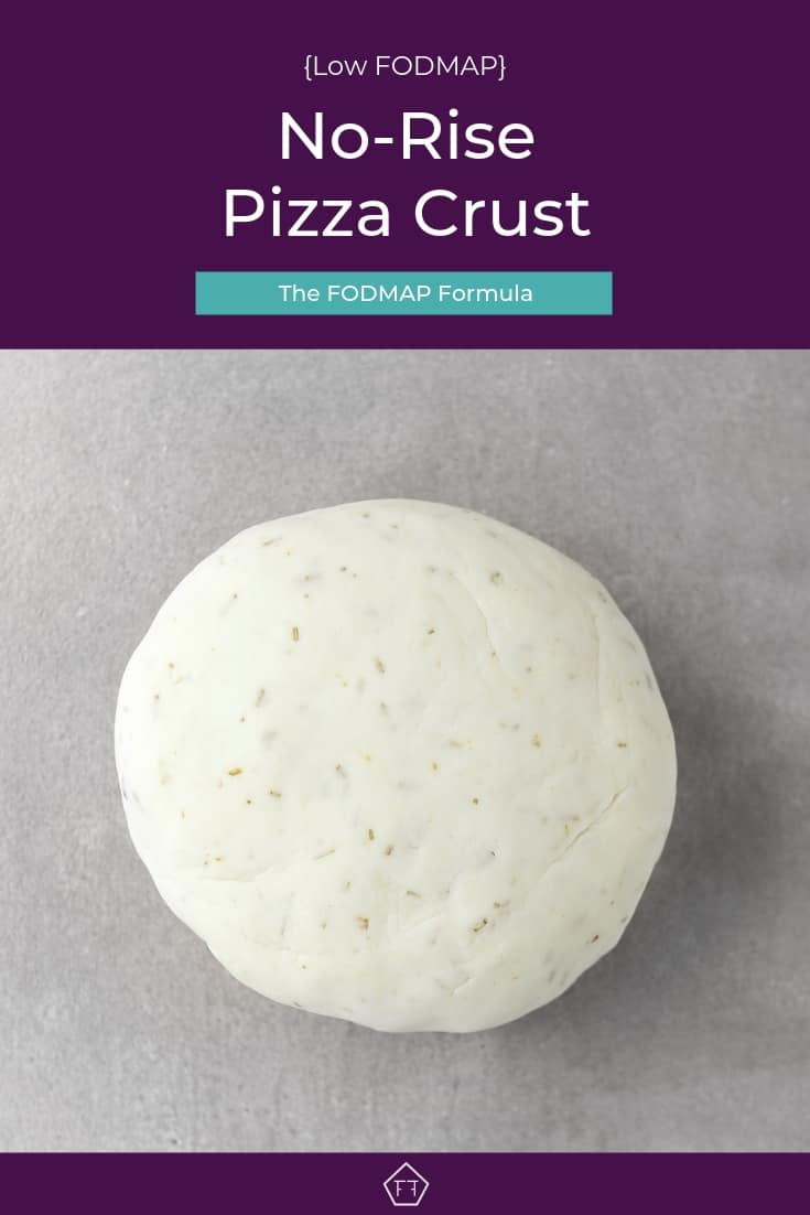 Low FODMAP no-rise pizza crust - Pinterest 2