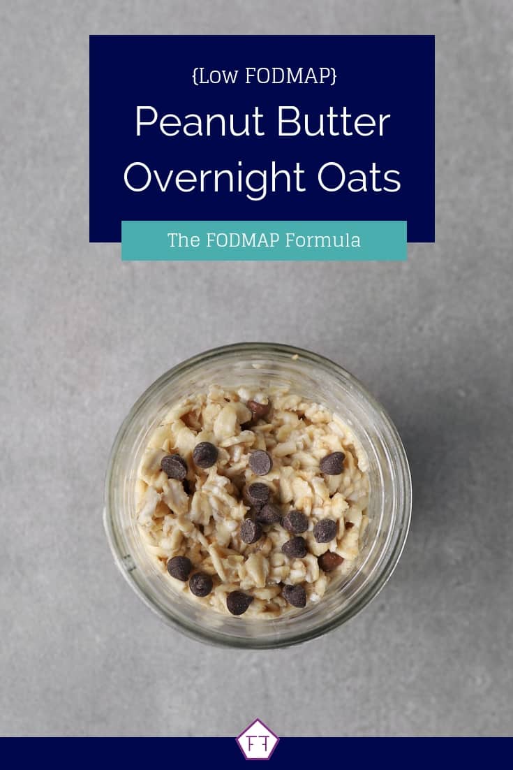 Low FODMAP Overnight Oats in Jar - Pinterest 4