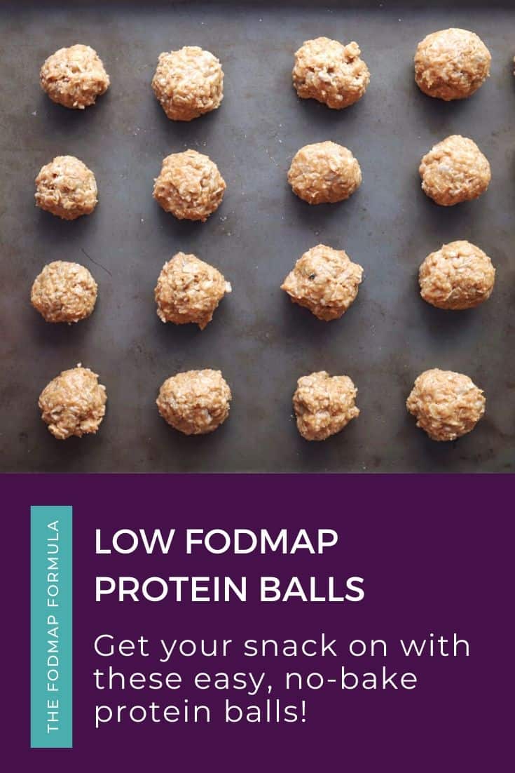 Low FODMAP Protein Balls The FODMAP Formula