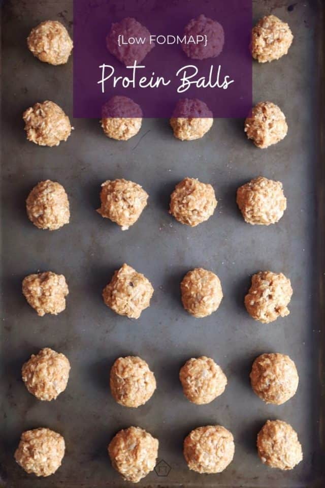 Low FODMAP Protein Balls The FODMAP Formula