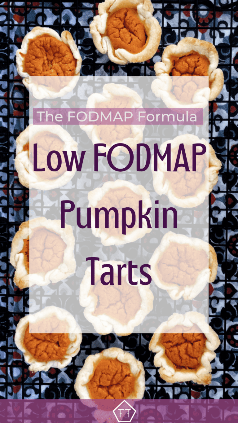 Low FODMAP Pumpkin Tarts The FODMAP Formula