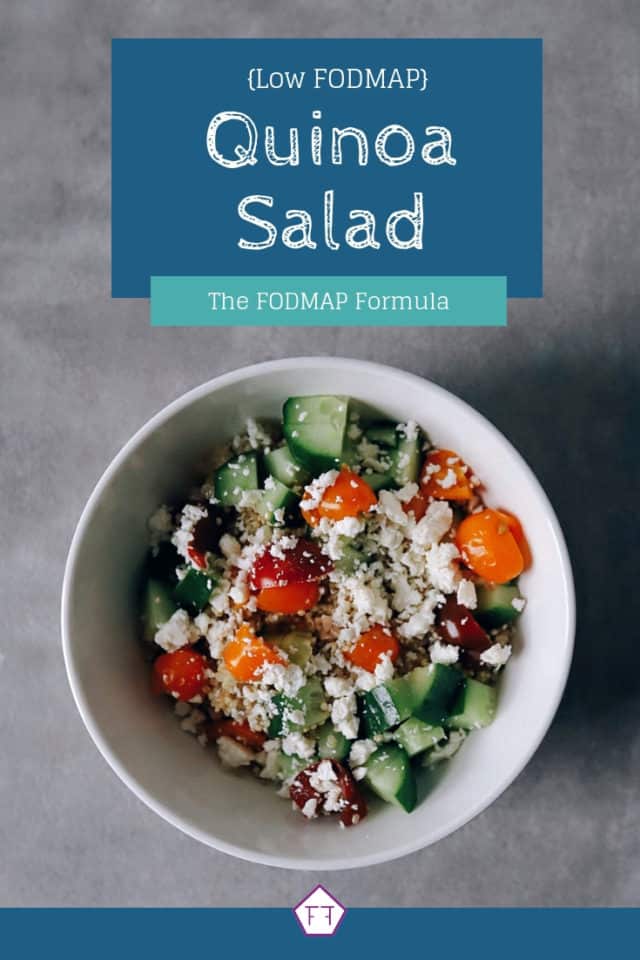 Low FODMAP Quinoa Salad The FODMAP Formula