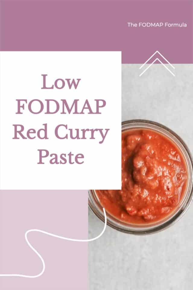 Low FODMAP Red Curry Paste The FODMAP Formula