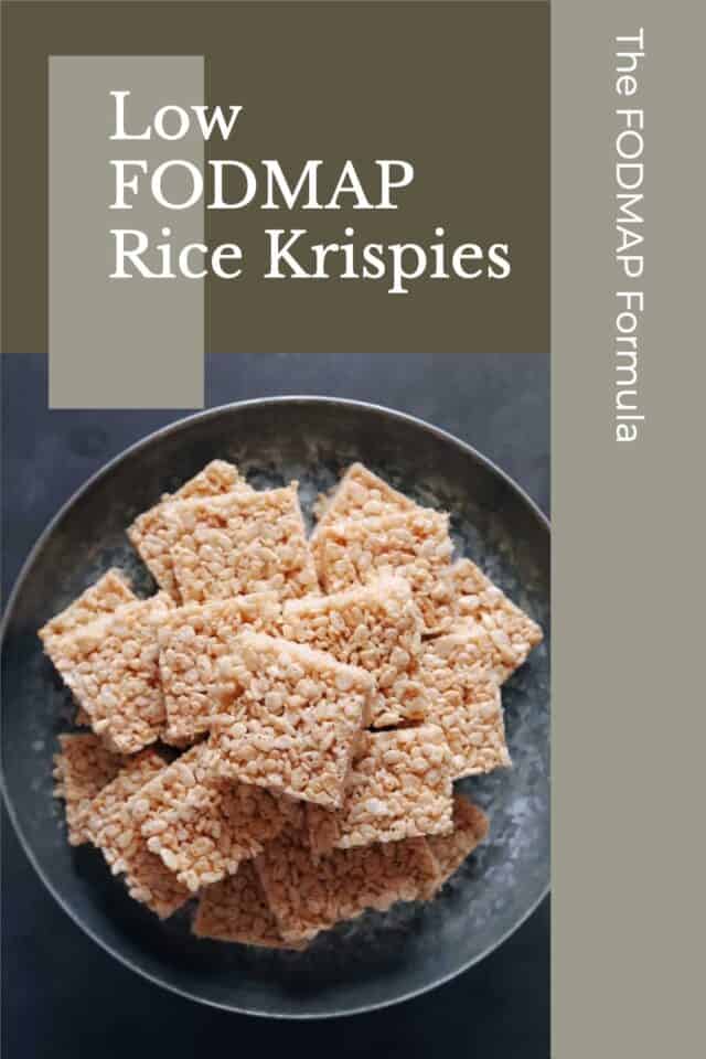 Low FODMAP Rice Krispies The FODMAP Formula