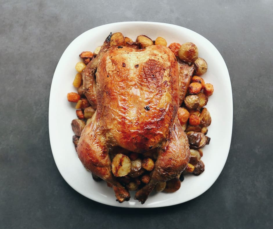 Low FODMAP Roasted Chicken