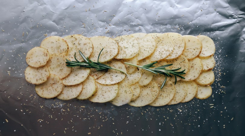 Low FODMAP Rosemary Potatoes