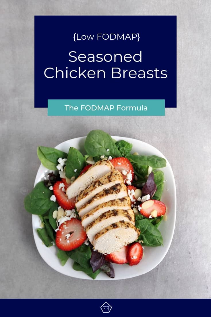 Low FODMAP Seasoned Chicken Breast - Pinterest 2