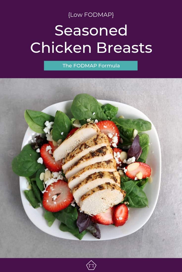 Low FODMAP Seasoned Chicken Breast - Pinterest 4