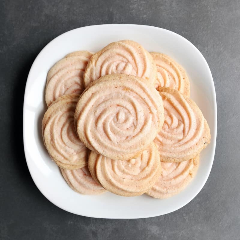 Low FODMAP Shortbread Cookies - 800 x 800