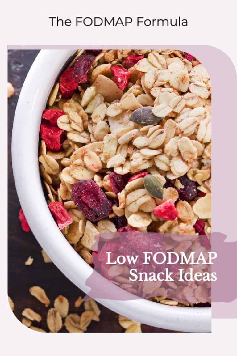 Low FODMAP Snack Ideas The FODMAP Formula