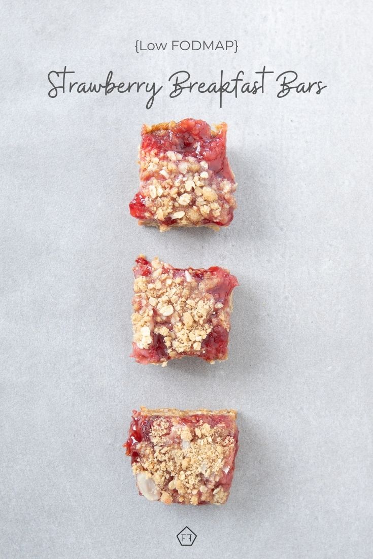 Low FODMAP Strawberry Breakfast Bars The FODMAP Formula