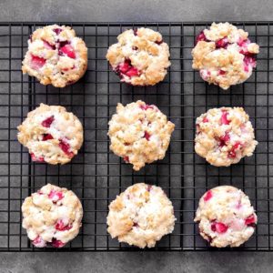 Low FODMAP Strawberry Scuffins