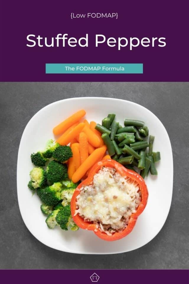Low FODMAP Stuffed Peppers The FODMAP Formula