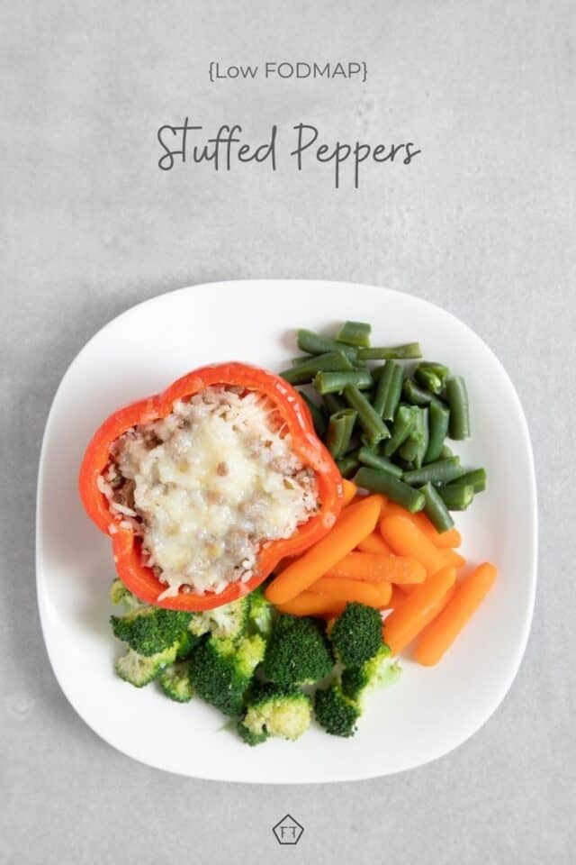 Low FODMAP Stuffed Peppers The FODMAP Formula